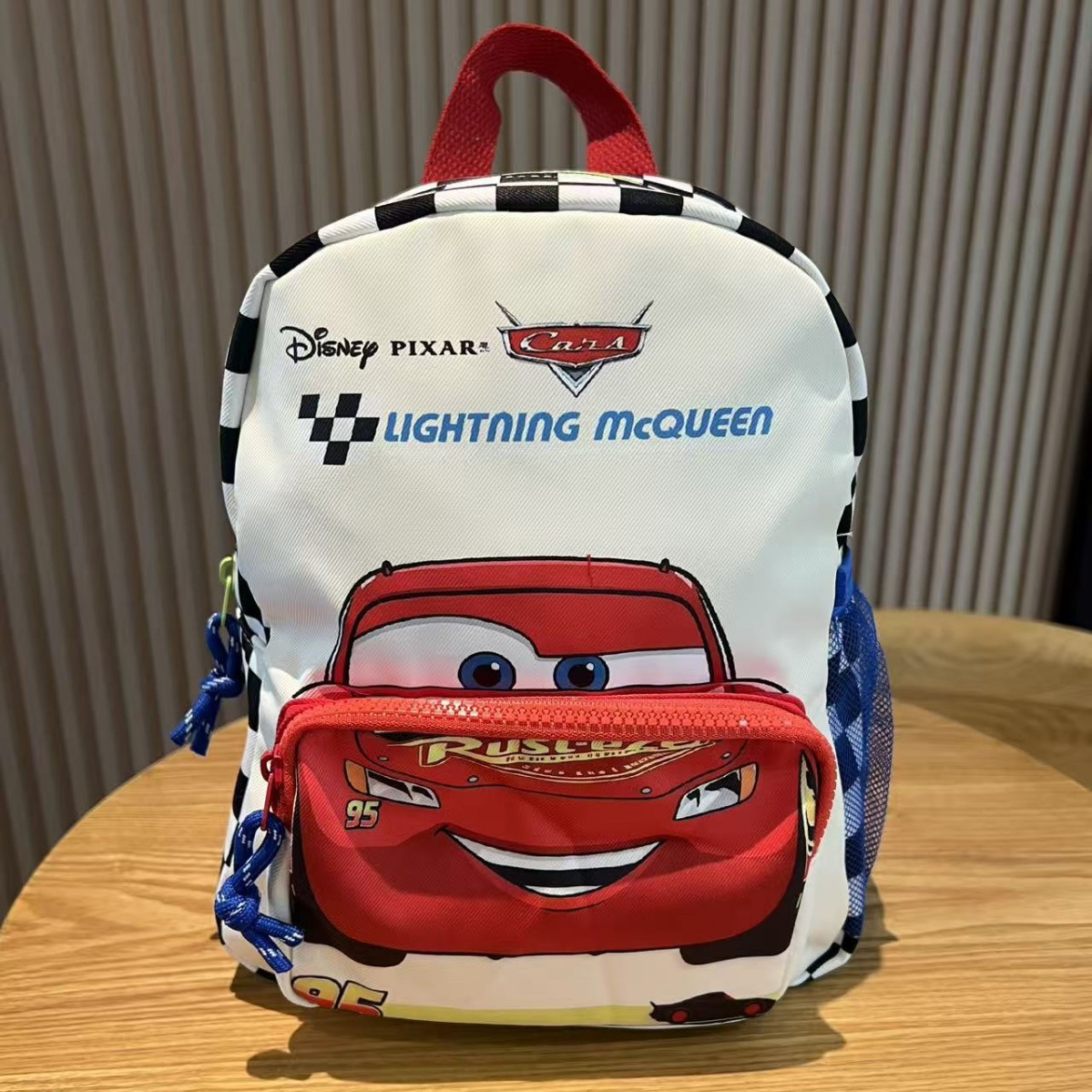 Cross-border 2026 Autumn New Children's Backpacks for Boys and Girls, Kindergarten School Bags, Cartoon McQueen Car Backpacks