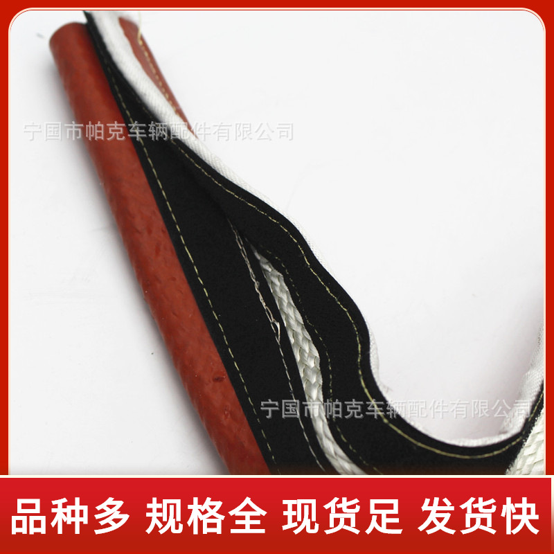 搭扣式防火套管防火护套搭扣式硅橡胶玻纤耐火护套管耐高温保护管