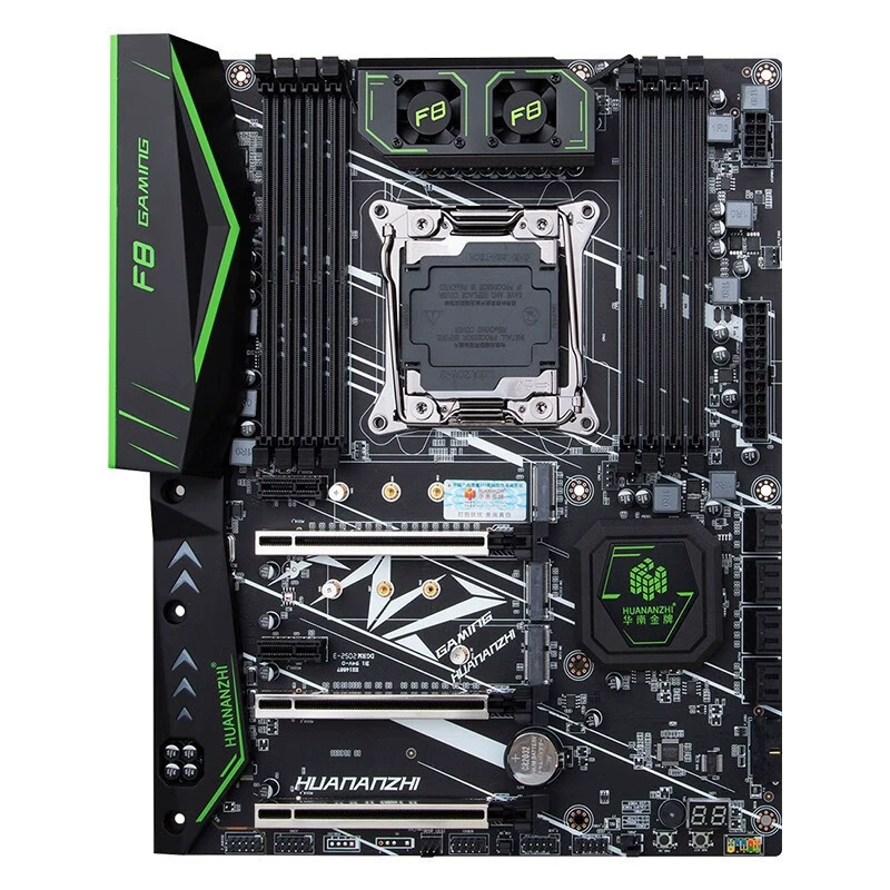 Материнская плата E-ATX South China Gold Medal X99-F8, LGA2011-3, DDR4×8, 2×M.2 NVMe