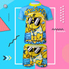 2021 new pattern children Swimsuit Male baby CUHK Sandy beach Sunscreen Short sleeved Smock Fission Flat angle Swimming suit