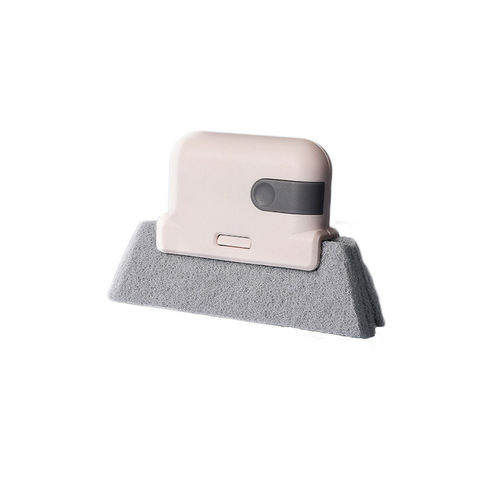 Window groove cleaning brush two-in-one groove brush window groove cleaning tool small brush for sweeping grooves window sill gap brush