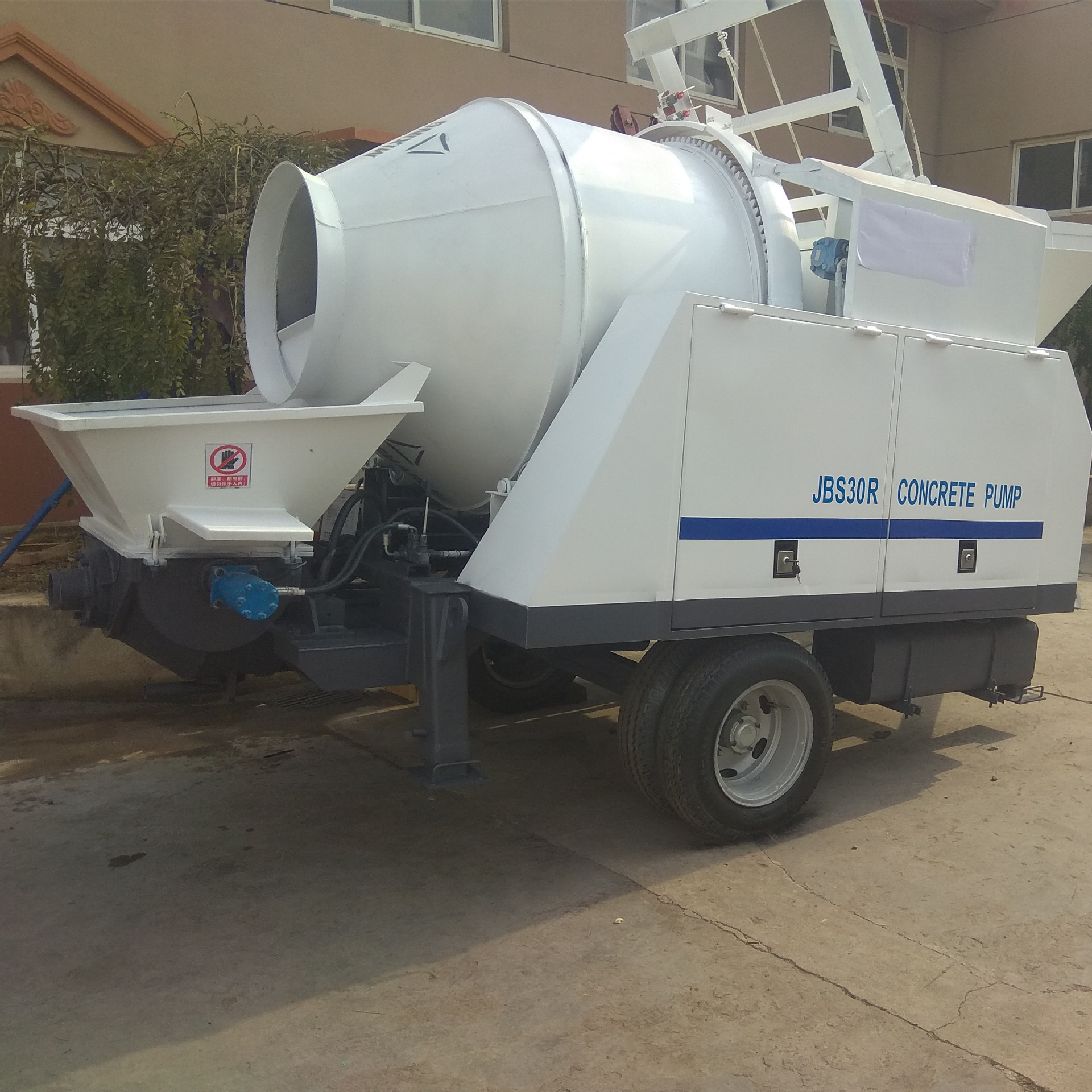 ABJZ40C柴油混凝凝土搅拌拖泵ABJZ30C AMIX Concrete mixer pumps