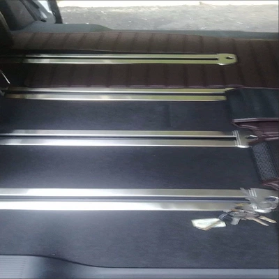 Dekorativ pedal başlıqları: accessories, anti-kick welcome pedals - 8-silver-seat-tracks-honda-odyssey2015-2018-models