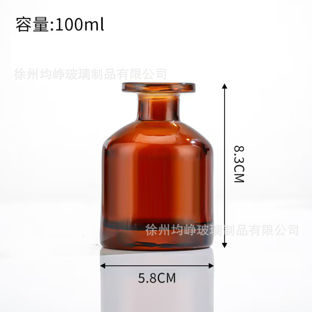 Ventas transfronterizas calientes 30ml 50ml botellas de fragancia de vidrio de muestra pequeña botella de aerosol portátil al por mayor