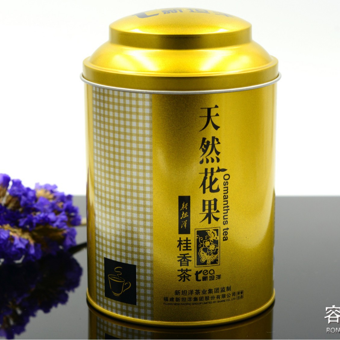 厂家热销 直径90马口铁茶叶罐 猪鼻盖铁罐 彩色凸盖圆形茶叶罐