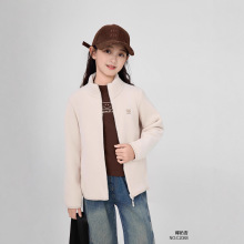 2088儿童云感升级变态厚羊羔绒立领刺绣百搭洋气时尚保暖拉链卫衣