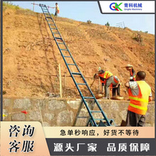 斜坡提升上料机 建筑工地电动爬坡车 斗式别墅修建斜坡送料车