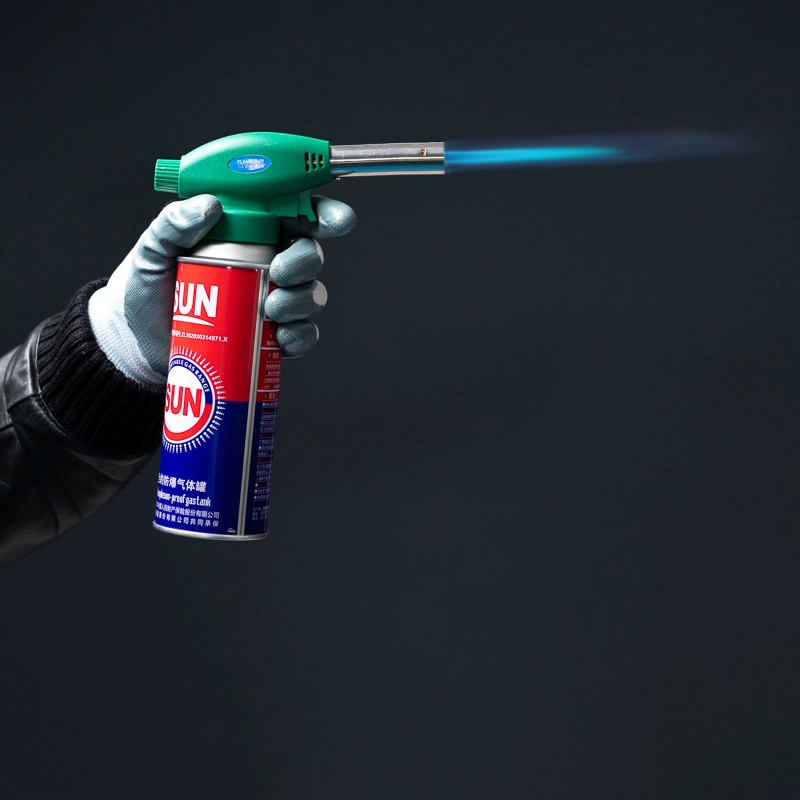 Оптовая Продажа с фабрики на открытом воздухе высокотемпературный барбекю пожарный пистолет кухня Выпечка бутан газовый Тип карты портативный пожарный пистолет