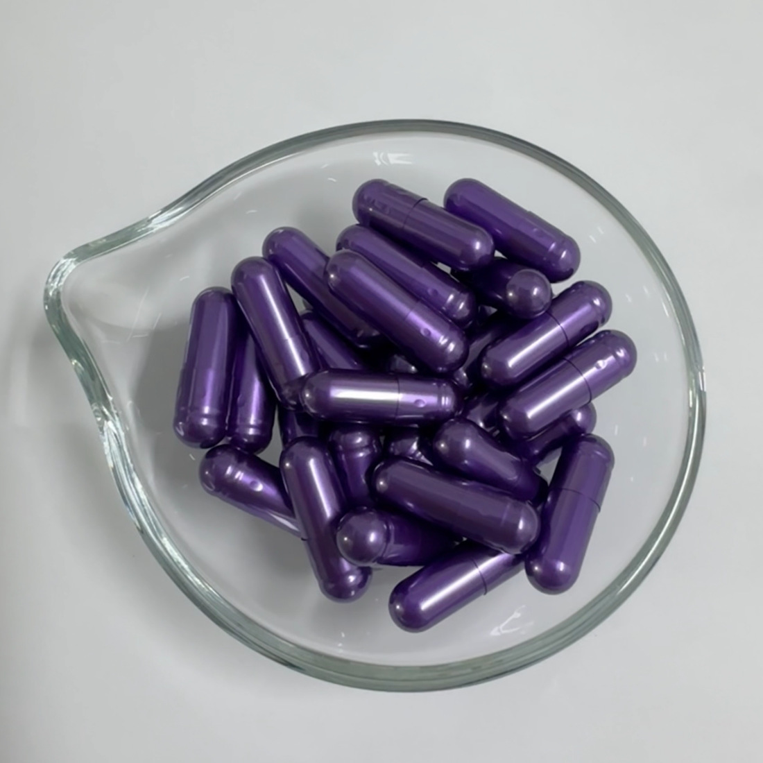 工厂直销0号10万粒珍珠胶囊全紫明胶胶囊药用空心胶囊壳