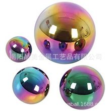 厂家直销不锈钢七彩色装饰球出口品质无焊缝无划痕30MM至1000