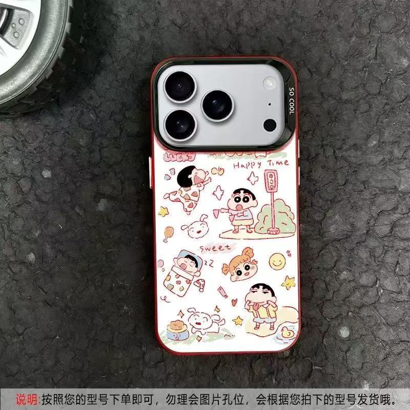 蜡笔小新适用苹果17Promax手机壳个性元气壳iPhone16/15/14欧美13|undefined