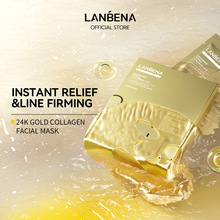LANBENA �{����24K��ˮ���z��Ĥ��5Ƭ/���b����