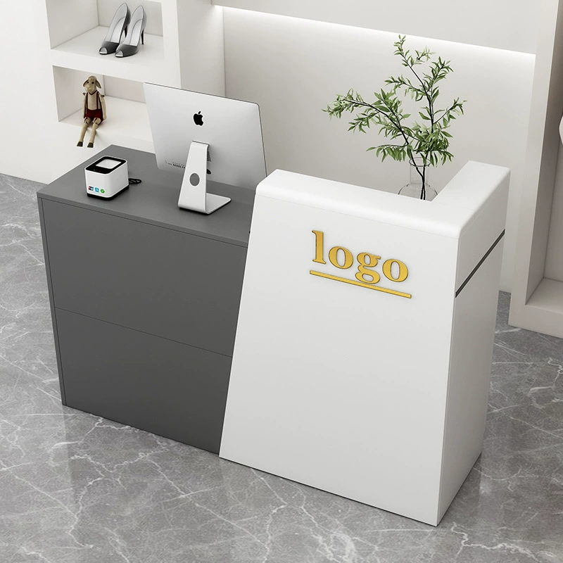 Стильная стойка кассира, популярная в интернете, небольшая прилавок для магазина, стойка для магазина одежды, стол для парикмахерской, стойка администратора