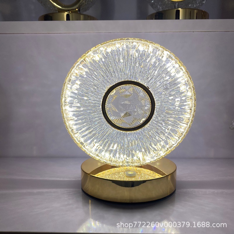 新中国式現代シンプルな電気スタンドins風軽贅沢装飾プレゼントLED充電学習電気スタンドの目の雰囲気ランプ|undefined