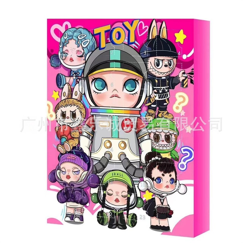 国境を越えた人気商品 バブルラブブ ラブブ ブラインドボックス フィギュア ハンギングデコレーション 24個入り ドン・ドン・レ ホリデーギフト ミニ|undefined
