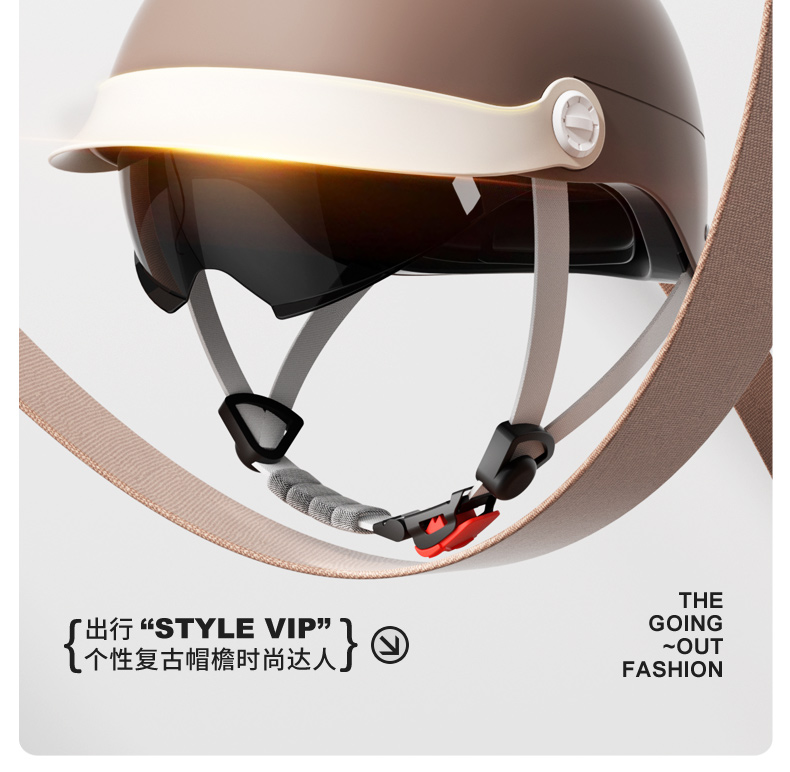 2025 New Electric Motorcycle Helmet 3C Certified Half Helmet