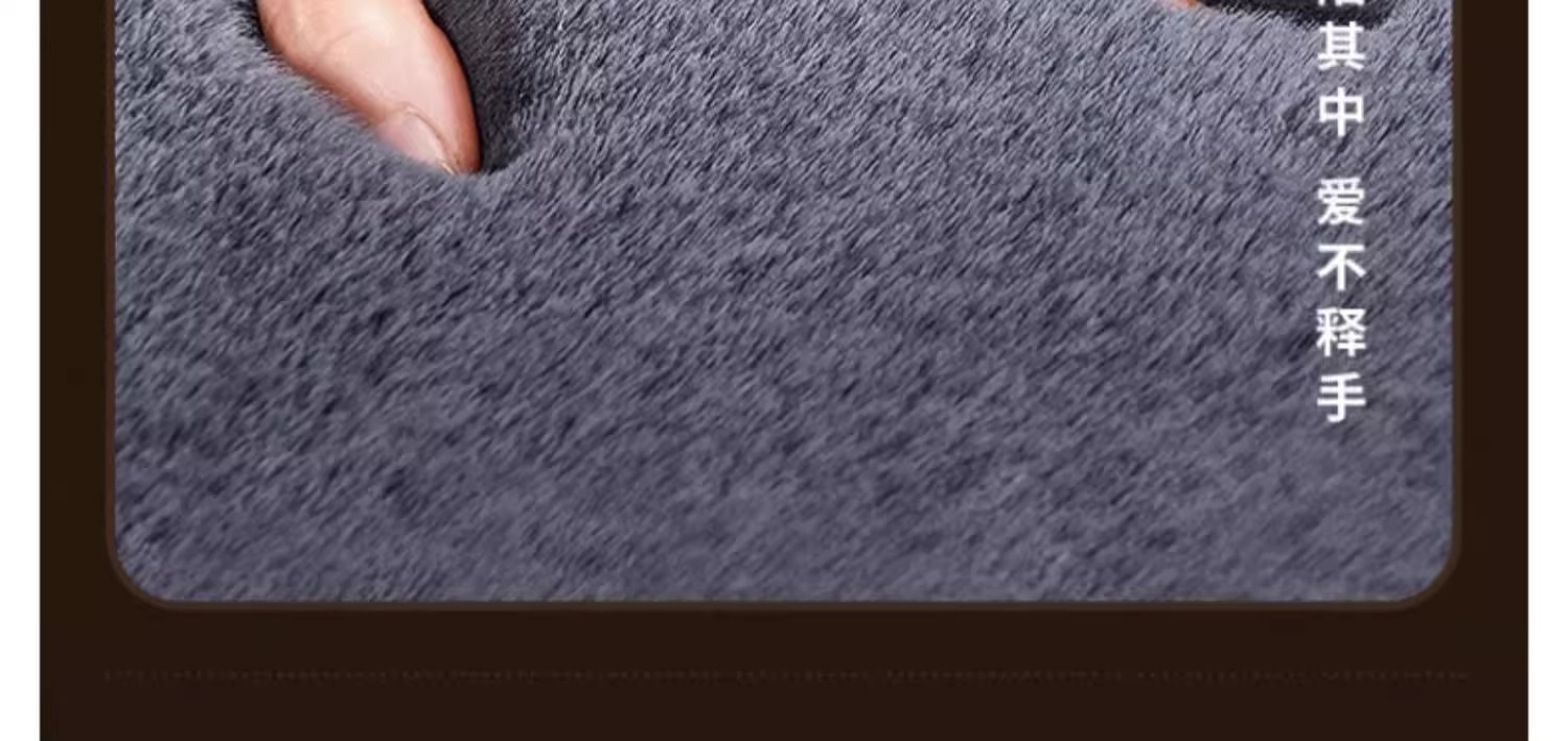 Car Seat Cushion Autumn and Winter Plush Warm and Thickeneded Four-Season Universal Single-Piece Car Seat Cushion Three-Piece Set for Winter Use
