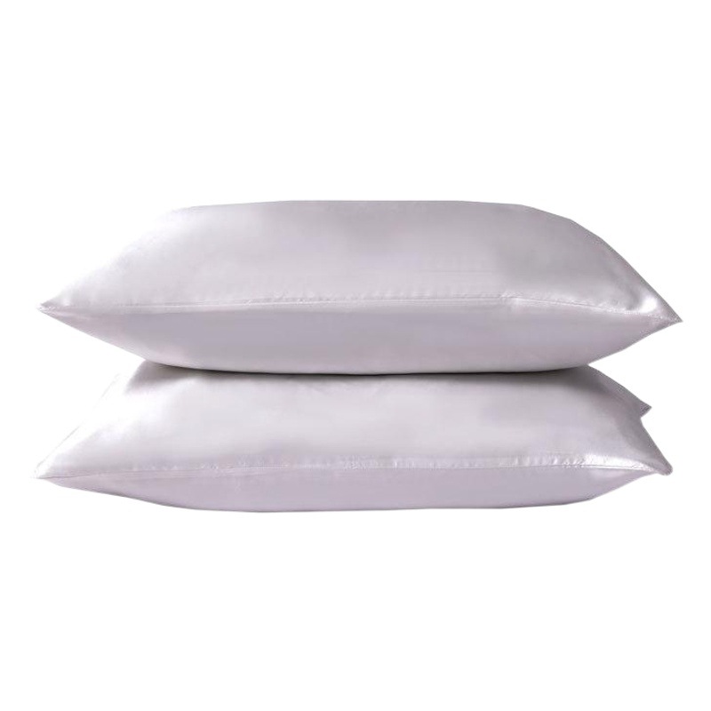 Foreign trade simulation silk pillowcase Amazon Satin cold pillowcase Europe and the United States cross-border export pillowcase solid color