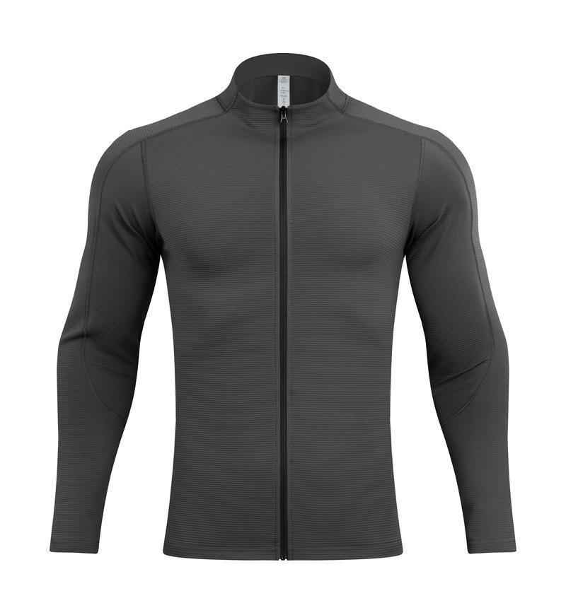 Chaqueta deportiva al aire libre de otoño y invierno para hombres y mujeres, chaqueta de secado rápido transpirable con cuello de vello, ropa de ejercicio de mangas largas para montar en bicicleta