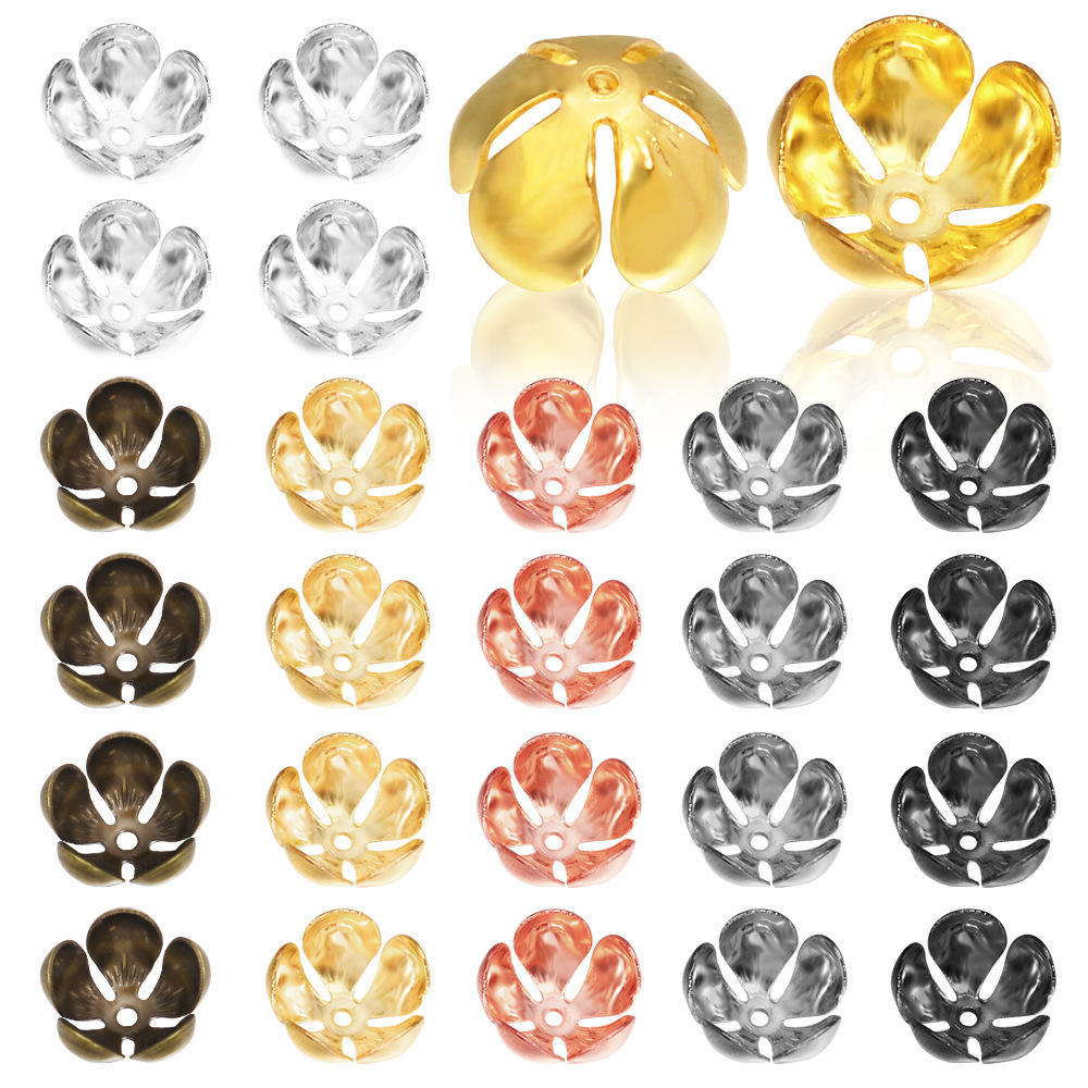 50 PCS/Package Iron Flower Flower Shape Bead Caps display picture 5