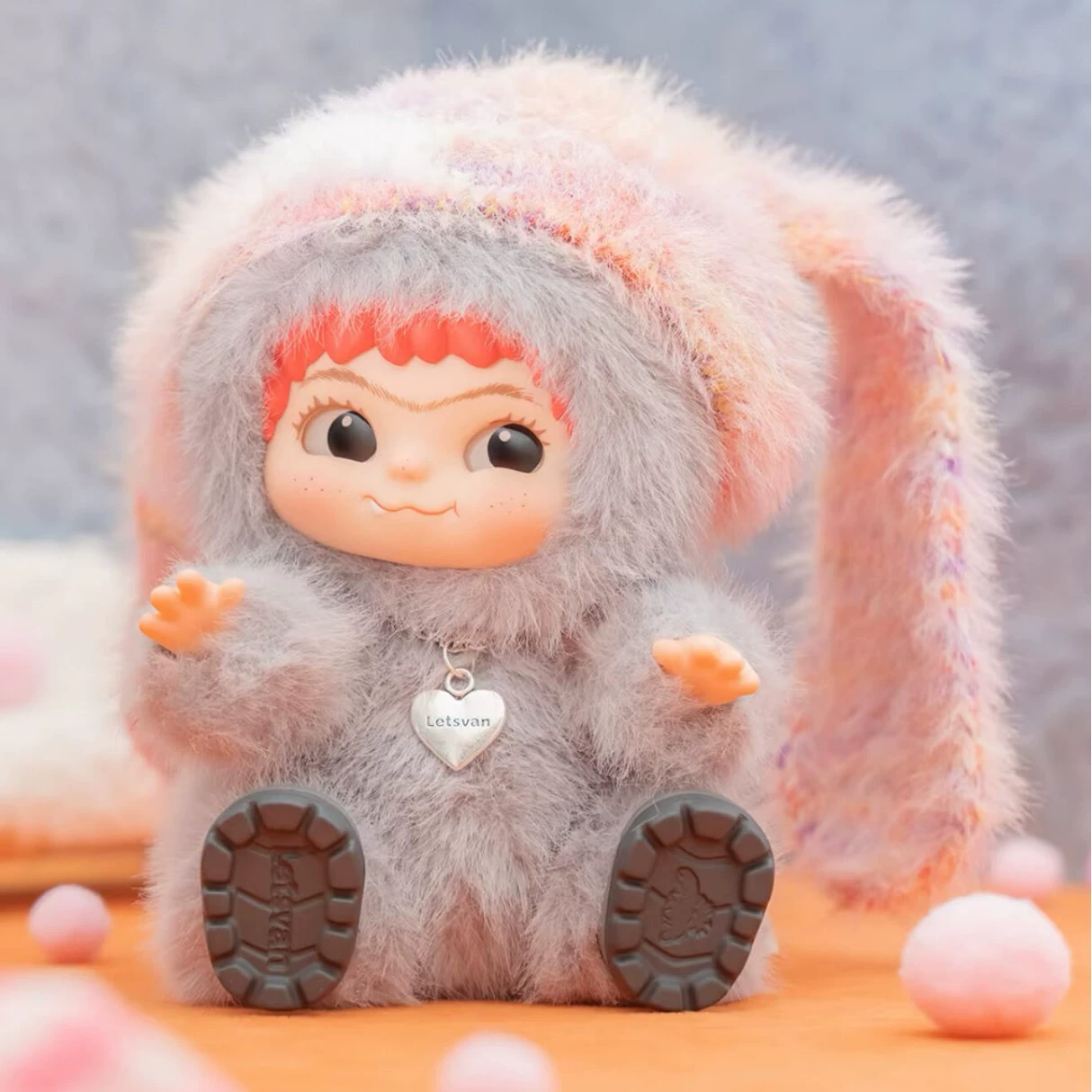 Та же самая подлинная подарочная плюшевая кукла WAKUKU Maomao Trendy Party Series Blind Box Wow Kuku Figure