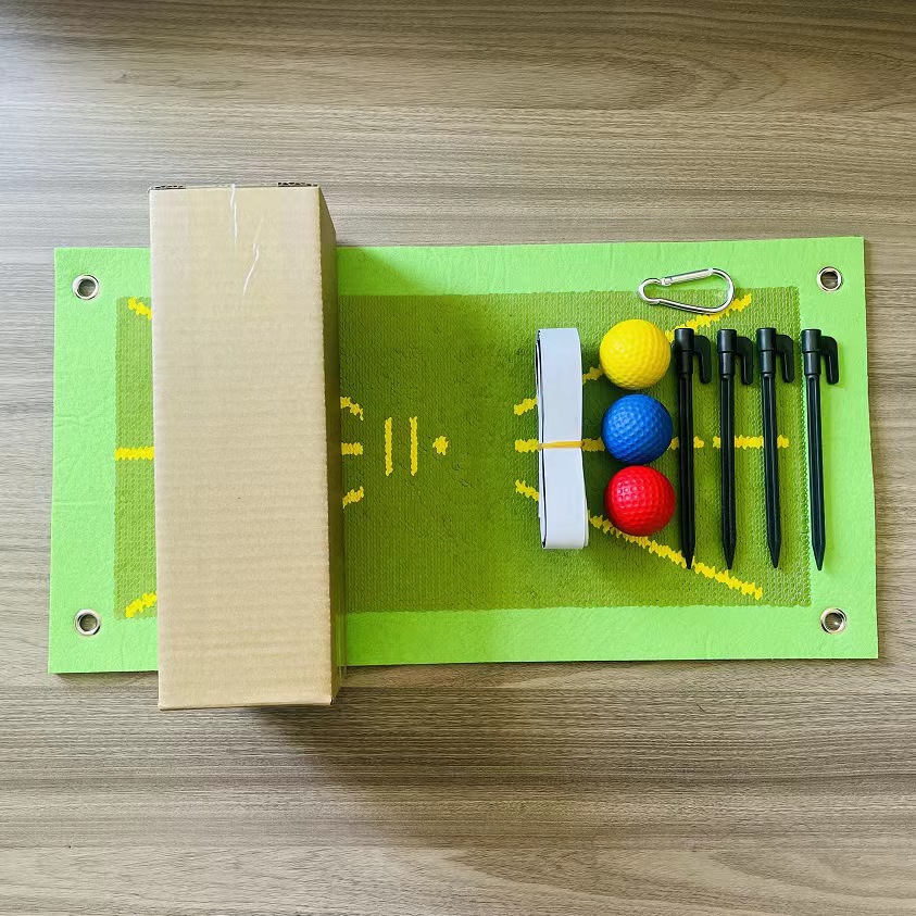 Estera de entrenamiento de golf transfronteriza nueva estera de práctica de pista de swing de golf