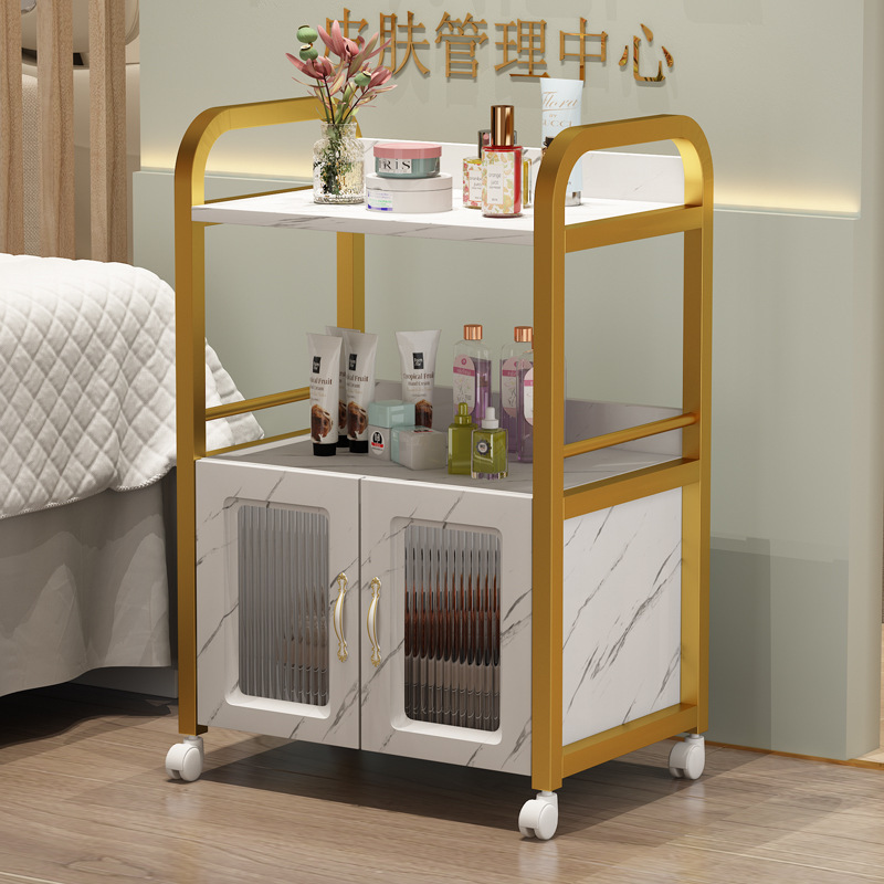 골든랙+대리석유리수납장-표준구성-50x33x83cm