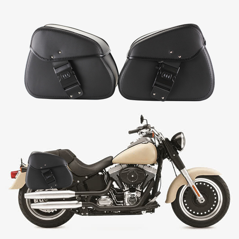 Cross-Border Motorcycle Modification Rider Bag Storage Bag Side Bag Saddle Bag Side Bag with Detachable Design
