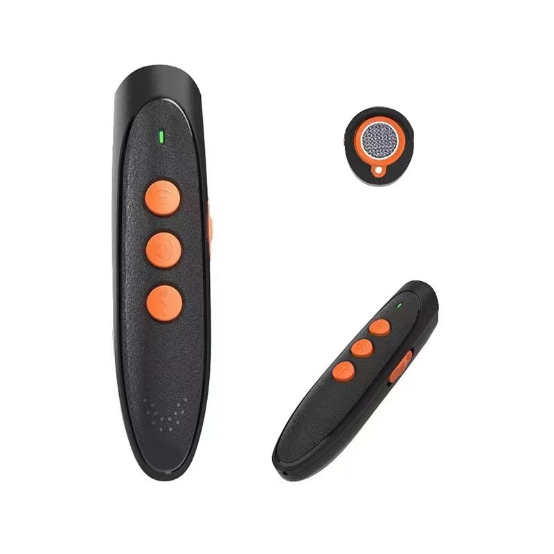 P03 Dispositivo de perro negro naranja