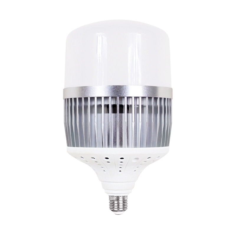 Bombilla LED E27 tornillo boca fábrica almacén taller exposición alta potencia ingeniería minería lámpara de aluminio bombilla 100W