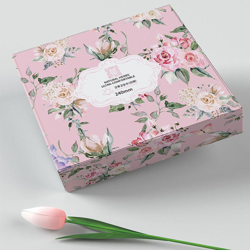 Jiuxi mugwort sanitary napkin day and night extended pads cotton manufacturer wholesale mugwort boxed