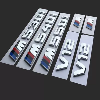 Car logo – 2 Series modified car stickers