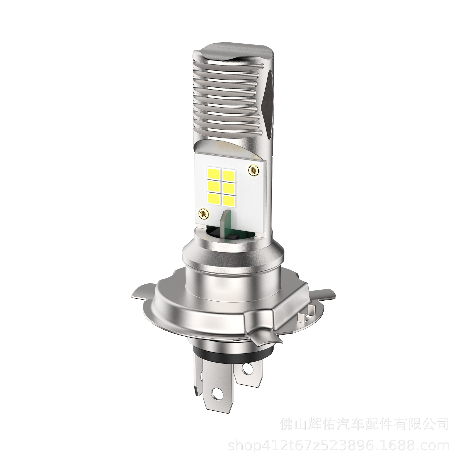 Cross-border motorcycle electric vehicle light H4HS1LED12-48V high-brightness LED headlight direct supply for motorcycle LED headlights