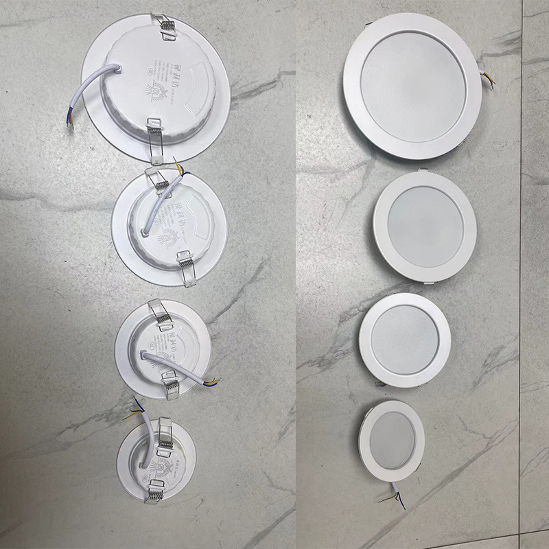 Iluminación Yinlida led downlight techo tienda comercial incrustado agujero lámpara casa sala de estar techo ultra delgado