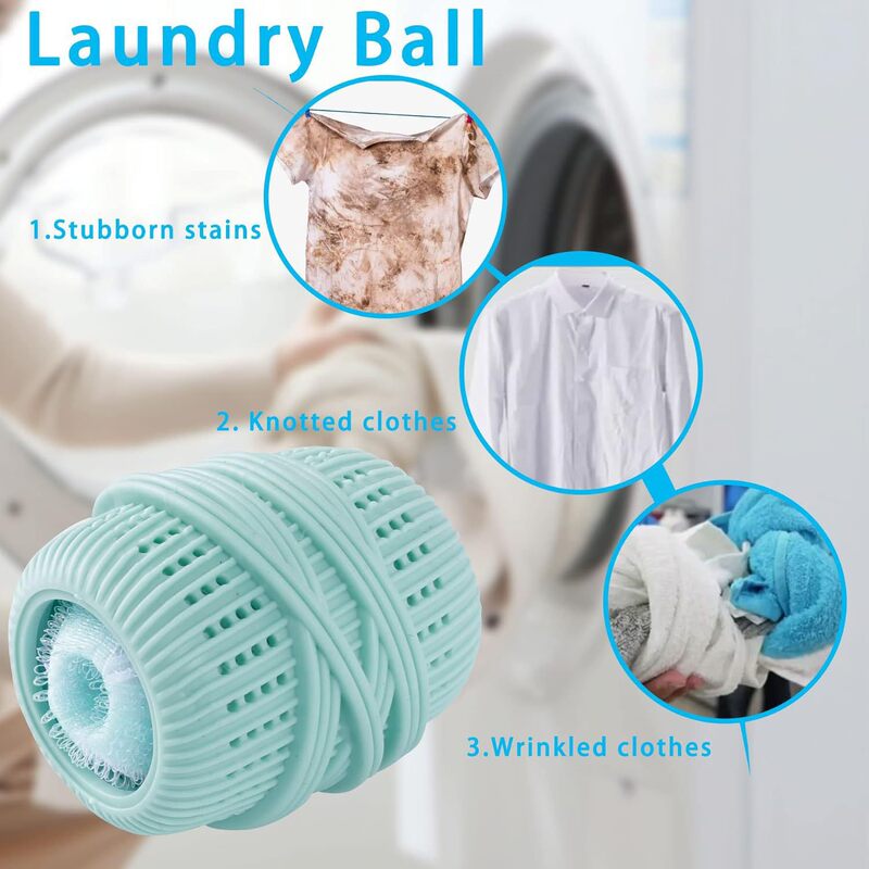 Washing Machine Nylon Magic Sticky Hair Removal Ball Decontamination Anti-Tangle Fully Automatic Drum Laundry Ball Hair Filter Suction Ball