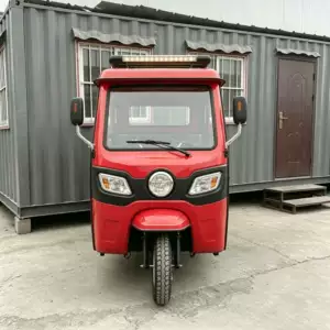 İxrac üçün örtüklü Tuktuk sərnişin üçtəkərli velosipedi, Afrika sərnişin nəqliyyatı
