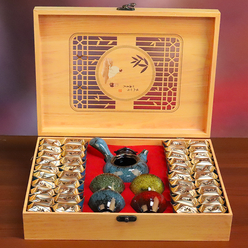 武夷大紅袍鐵觀音正山小種金駿眉茶葉烏龍茶節日送禮品高檔禮盒裝