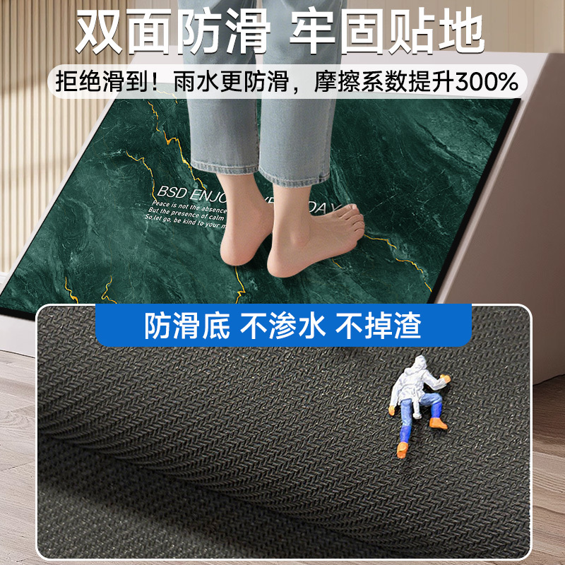 卫生间用地垫浴室门口软硅藻泥吸水脚垫防滑速干地毯垫耐磨耐脏垫|undefined
