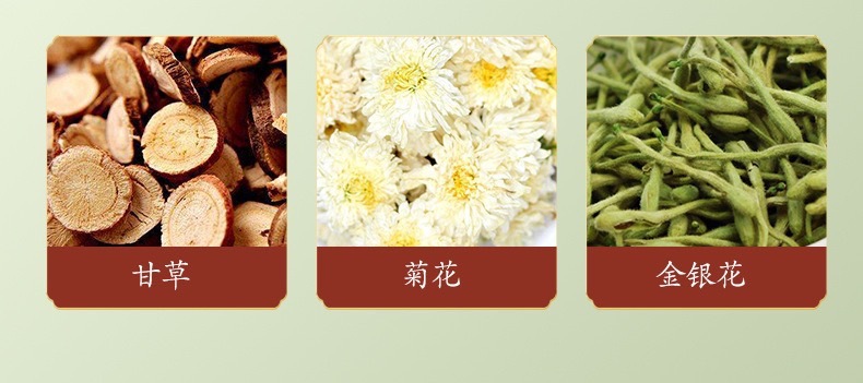 Chrysanthemum Cassia Seed Tea 5g x 30 Pyramid Tea Bags with Tangerine Peel Goji Berry Honeysuckle and Licorice specifications