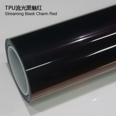 Auto Color Change Film – Car Film Wholesale Tpu Color-Changing - tpu-streamer-black-and-red-1524m15m