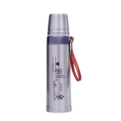 750ml Iron Clad Bullet Vacuum Insulated Cup Large Capacity Portable Outdoor Water Bottle & Mug with Logo Printing