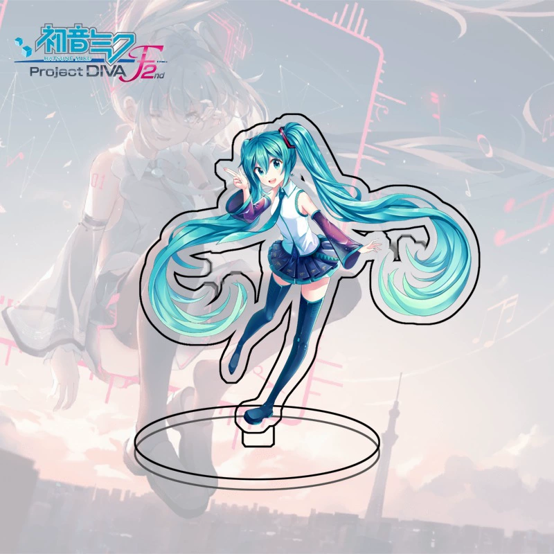 Заводское оптовое предложение Dali Hatsune Miku Dali Drama Acrylic Animation Peripheral Desktop Ornaments Cartoon
