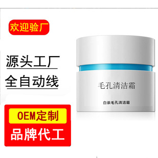 Oem Pore Cleaning Cream to Remove Blackheads and Acne, Water and Oil Balance, Beauty Salon Special Hair Follicle Purification Cream, Oem Customization
