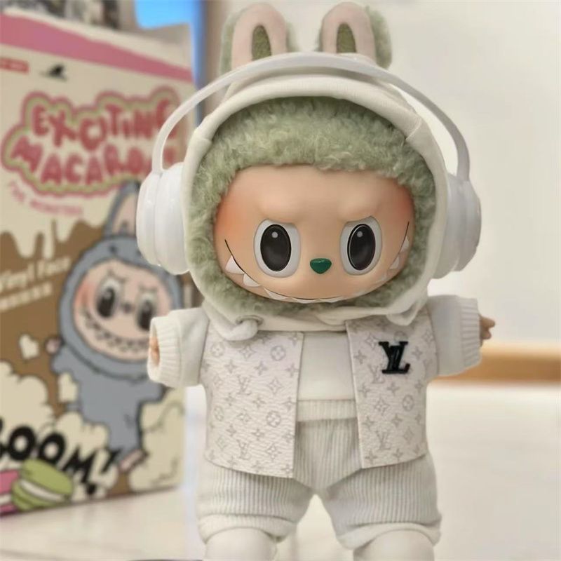 小红书同款娃衣15cm17cm可爱衣服一二三代拉bubu玩偶装扮套装|undefined
