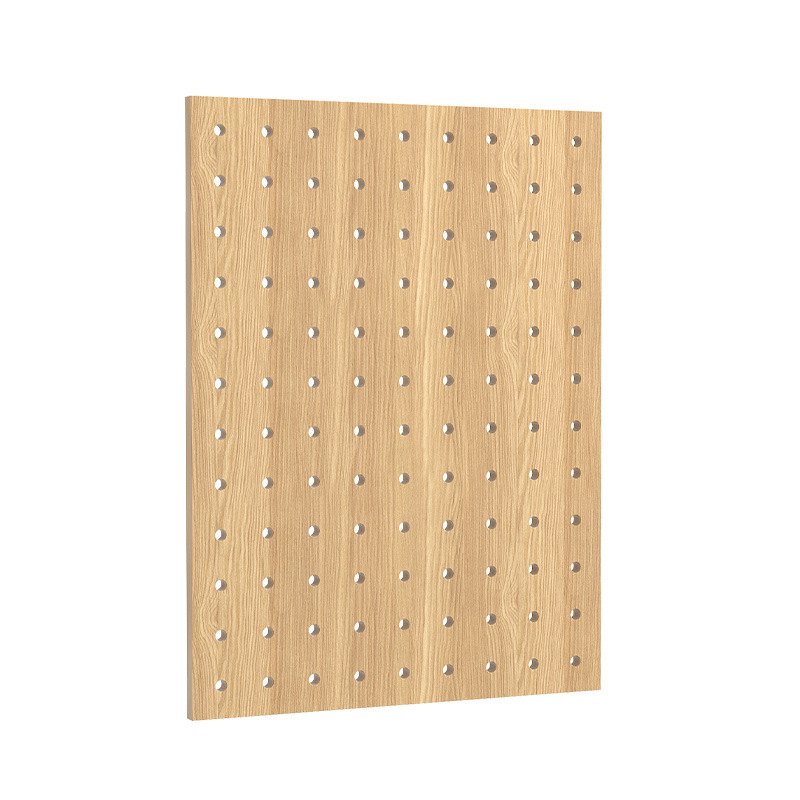 Tablero de agujero de madera maciza de bricolaje, estante de entrada recién hecho, tablero colgante, sala de estar, puerta de entrada, partición de almacenamiento, marco de pared