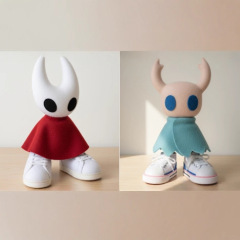 新品空洞骑士 Hollow Knight 丝绸之歌游戏 周边玩偶毛绒公仔