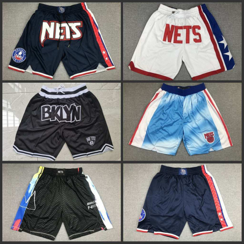 Nets Retro Pocket Basketball Shorts Wholesale for Export Nets Retro Pocket Basketball Shorts Wholesale for Export