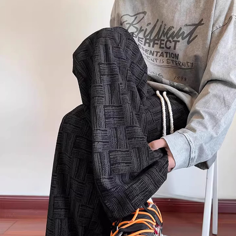 Straight Corduroy Pants for Men, Spring 2026 New Style, Large Size Sweatpants, Loose Wide-Leg Casual Pants for Men Straight Corduroy Pants for Men, Spring 2026 New Style, Large Size Sweatpants, Loose Wide-Leg Casual Pants for Men