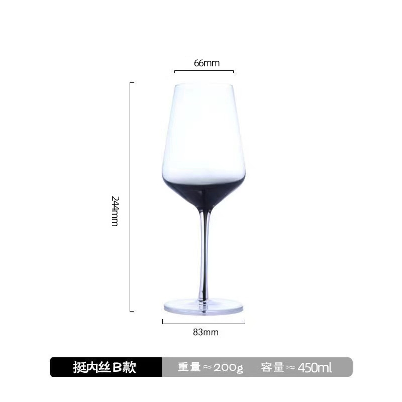 Copa de vino de seda interna del nuevo estilo