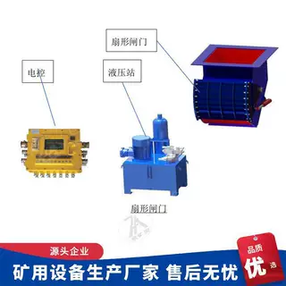 东达防溃仓系统用摄像仪检测溃仓突发传输信号关闭闸板隔爆摄像仪